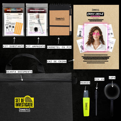 Crima Virală + Set de Investigație